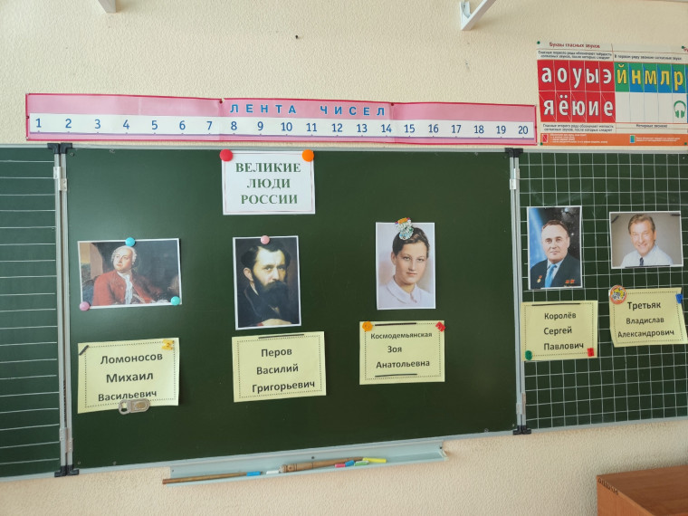 Классный час" Великие люди России".